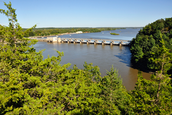 dam at Starved Rock State Park