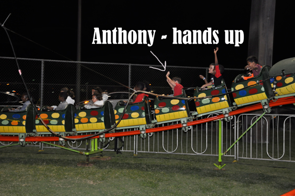 Anthony - hands up