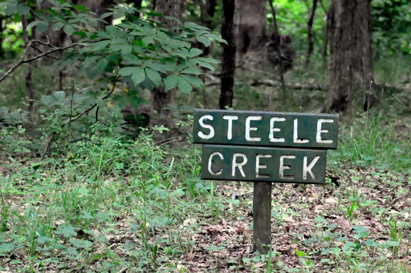 Steele Creek sign