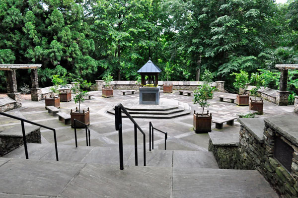 South Carolina Botanical Garden entrance