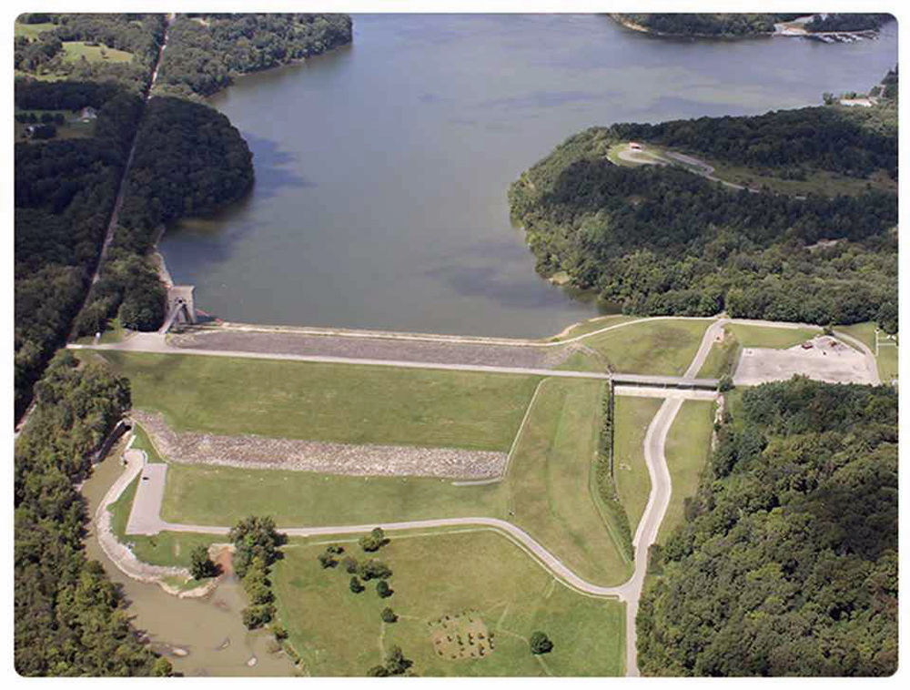 Dillon State Park, Dam and Lake