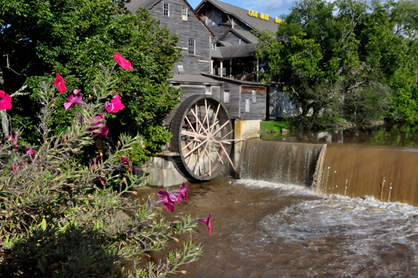 The Old Mill by the dam
