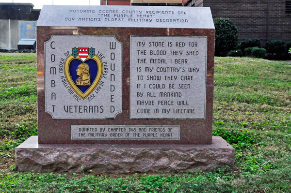 Combat Veterans monument