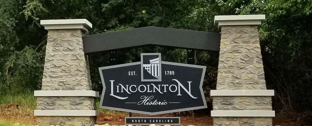 Historic Lincolnton sign