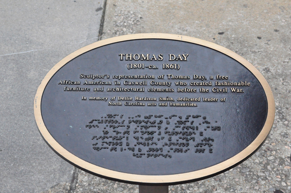 Thomas Day plaque