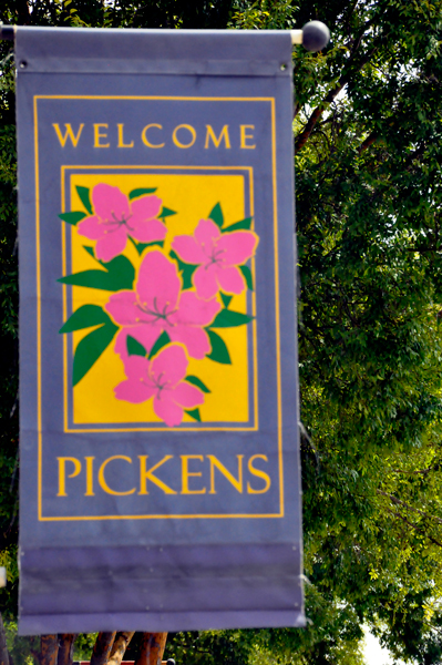 Welcome to Pickens flag