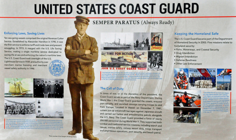 US Coast Guard sign poster