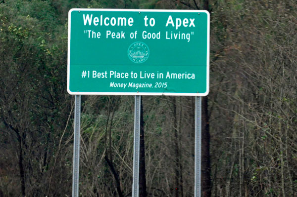 welcome to Apex sign