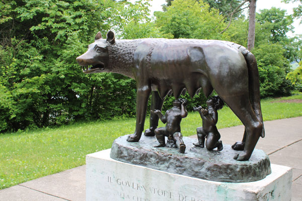 Capitoline Wolf Statue replica
