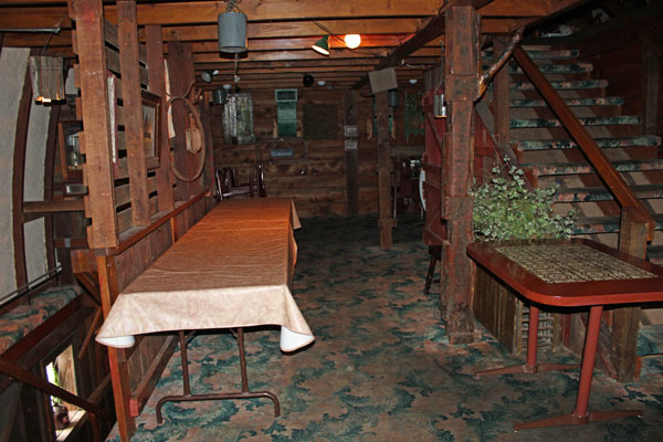 upstairs banquet area