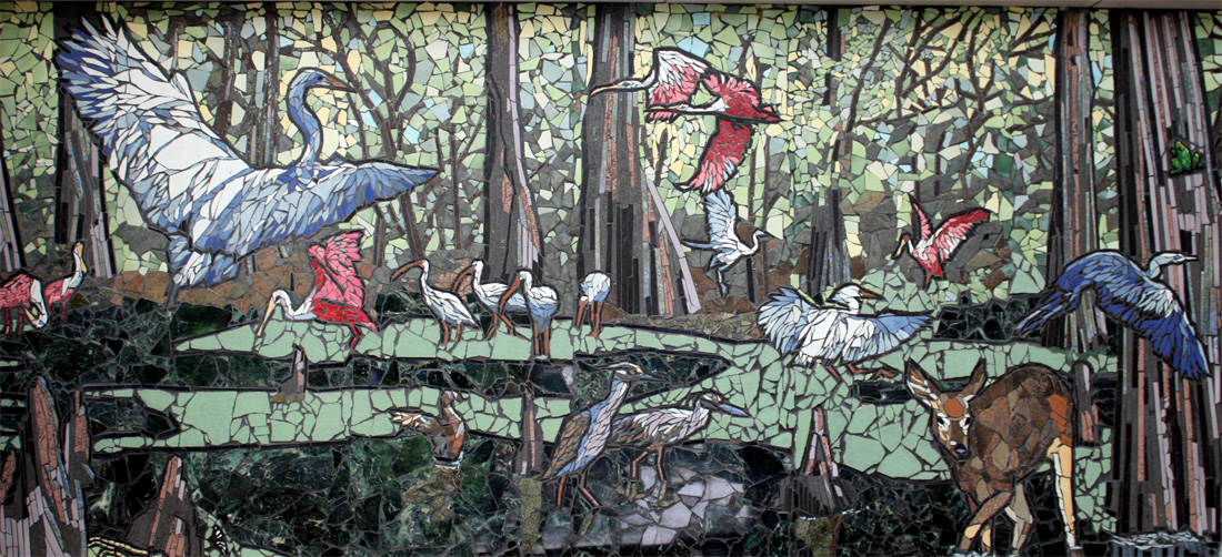 Cypress Swamp mural