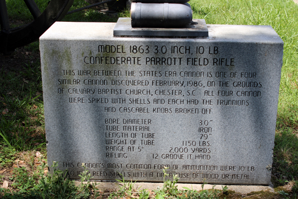 Confederate Parrott Field Rifle