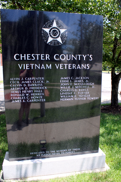 Chester County Vietnam Veteran  Memorial