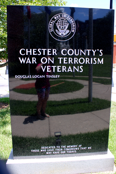 Chester County War on Terrorism monument