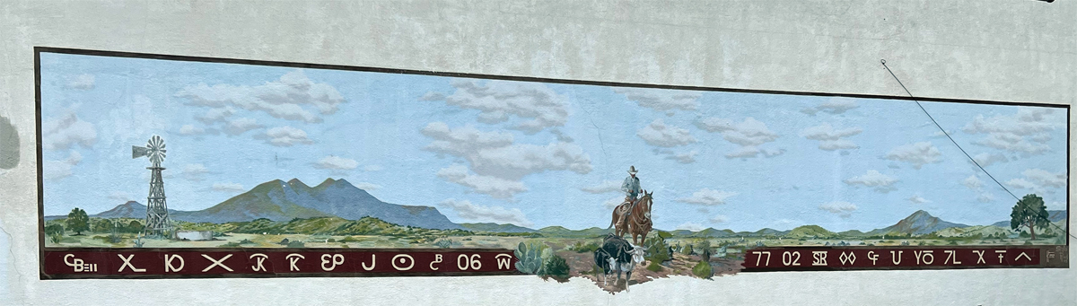 western mural