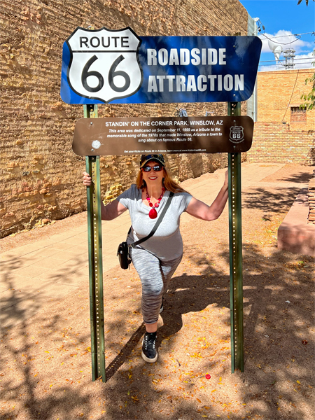 Karen Duquette - Route 66 Roadside attraction