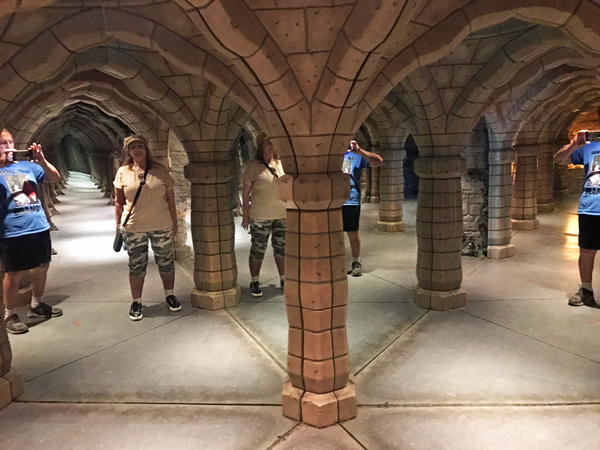 multiple mirrors in the mirror maze