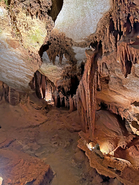 inside Endless Caverns