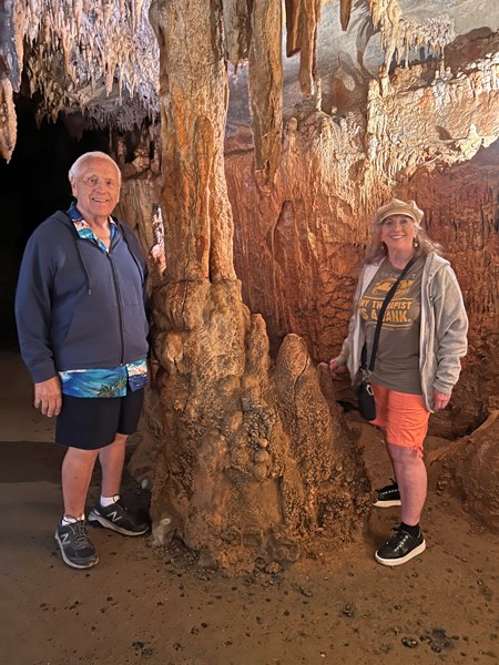 The two RV Gypsies in Endless Caverns