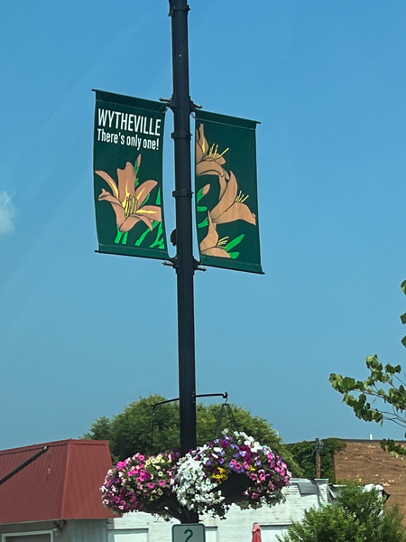 Wytheville town flags