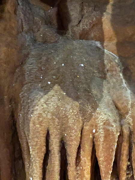 formations in Shenandoah Caverns