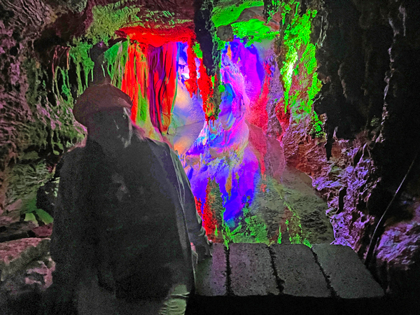 Karen Duquette in Shenandoah Caverns