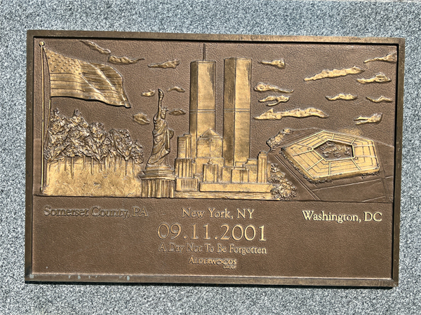 New York 09-11 plaque