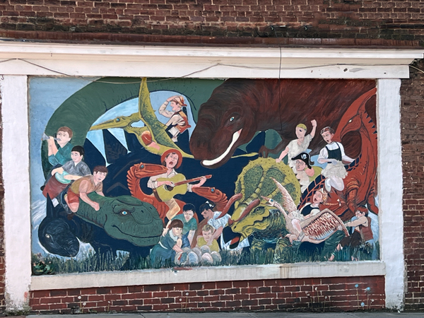 wall mural in Harrisonburg, Virginia