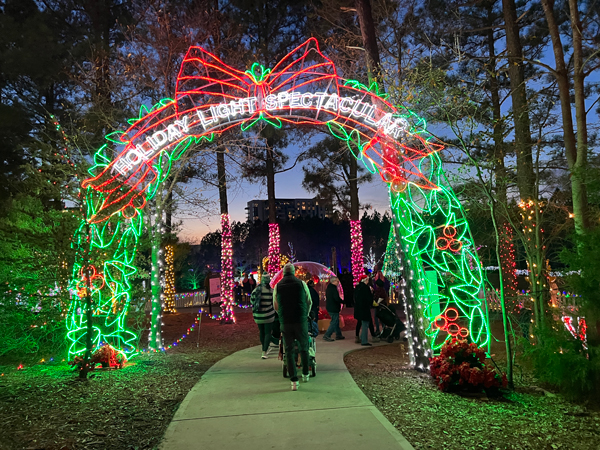 entry into the Holiday Light Spectacular
