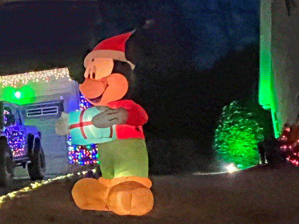 Micky Mouse blow-up decoration