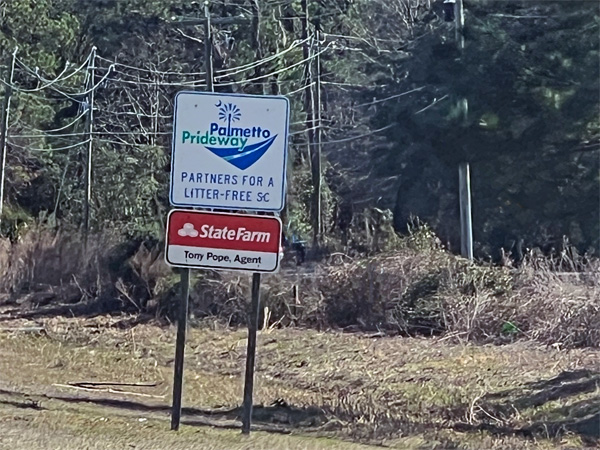 Palmetto Pridway sign