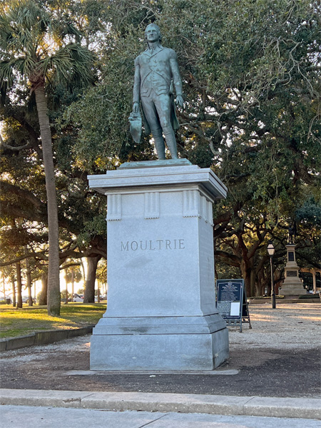 William Moultrie statue