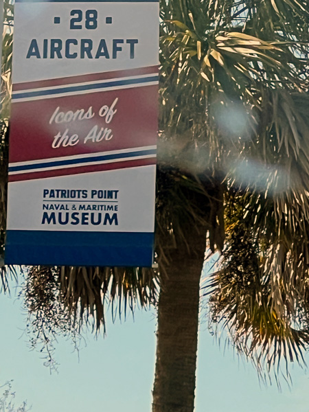 Patriots Point Maritime Museum sign