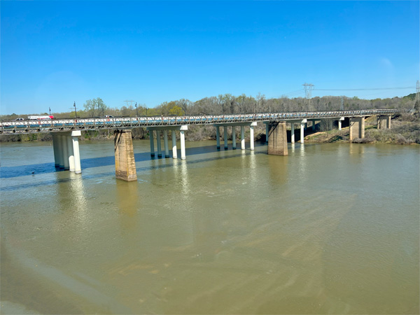 The Catawaba River.