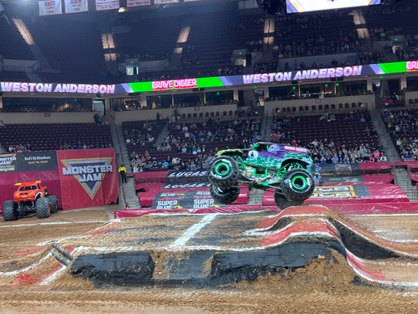 Weston Anderson in Grave Digger