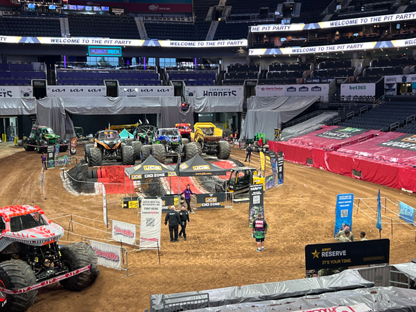 Monster Jam show track