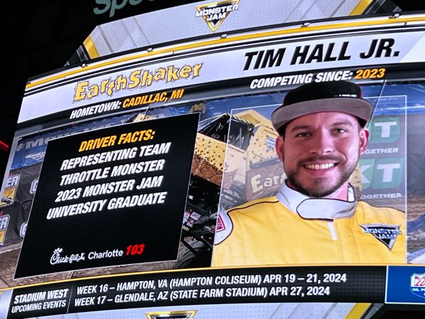 Tim Hall Jr driver facts