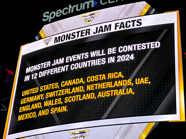 Monster Jam facts