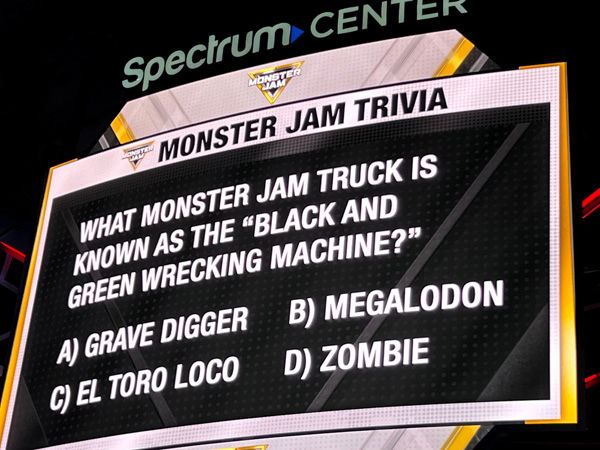 Monster Jam Trivia Questions and Answers