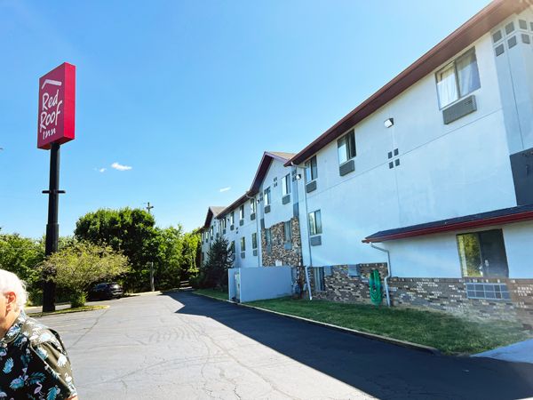 Red Roof Inn in Mansfield, Ohio