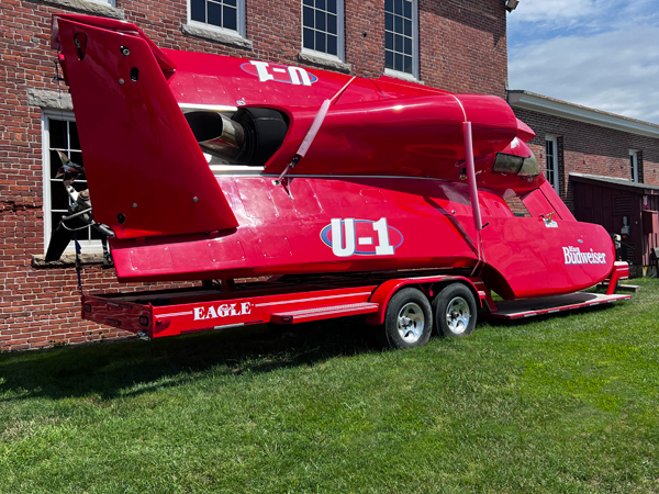 Hydroplane Eagle U-1 red  water craft