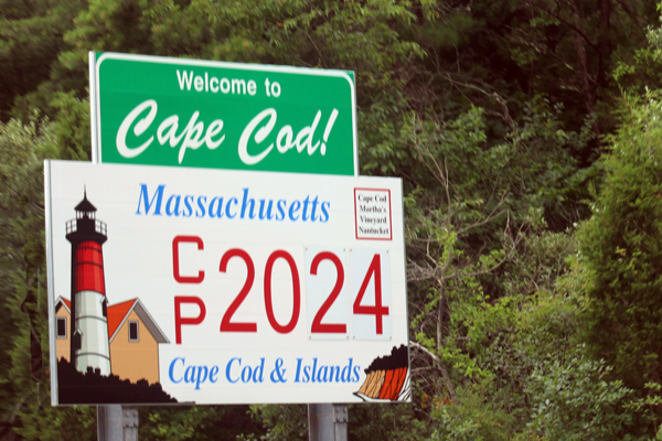 Cape Cod Massachusetts sign