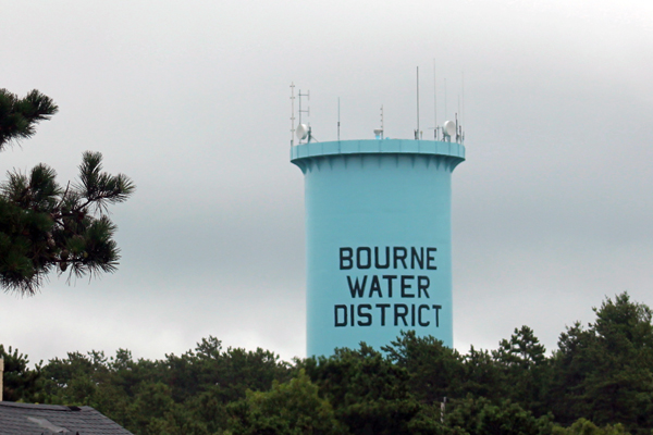 Bourne water District water tower