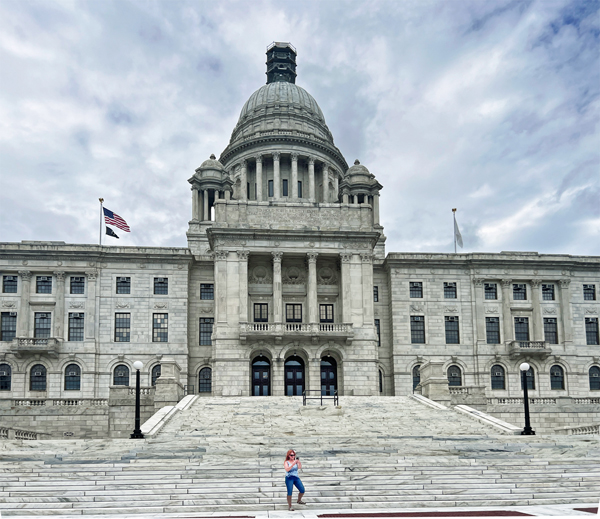 Providence Rhode Island State House and Ilse Blahak