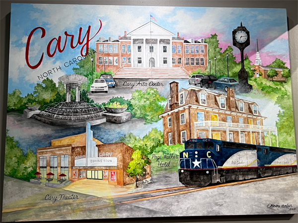 Cary North Carolina poster