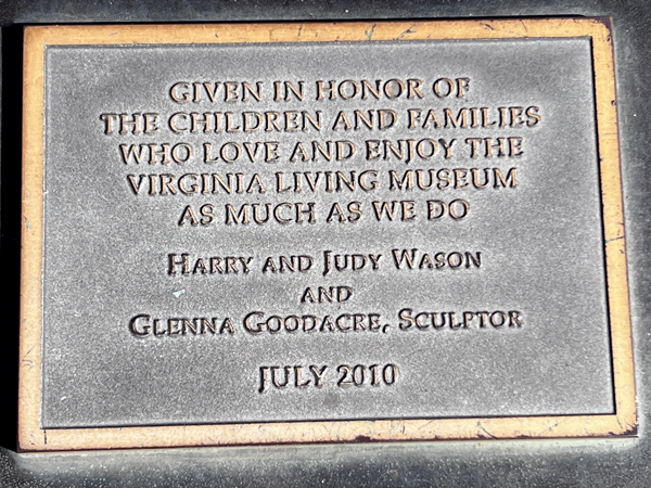 honoring children plaque