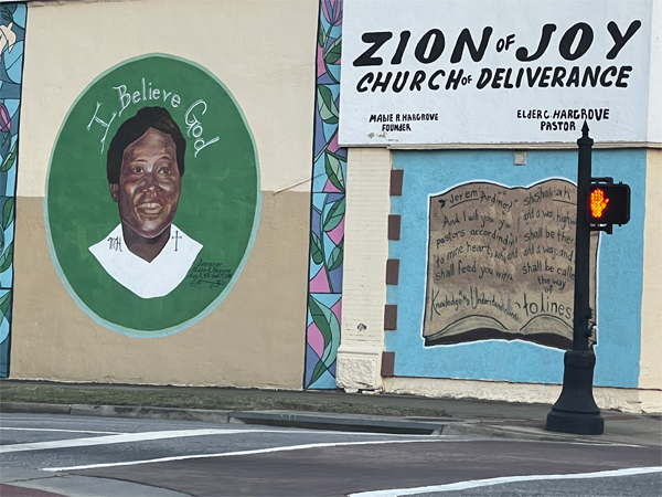 Zion of Joy Church mural