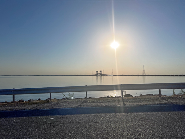 The James River Bridge