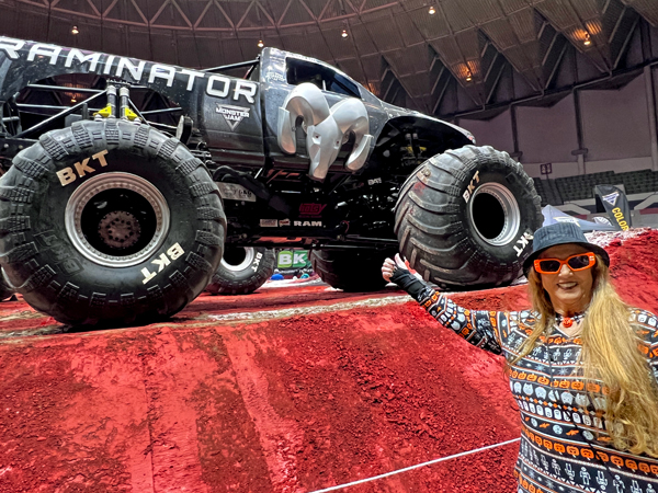 Raminator Monster Truck and Karen Duquette