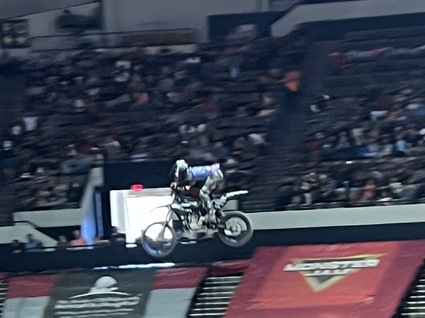 amazing FMX biker